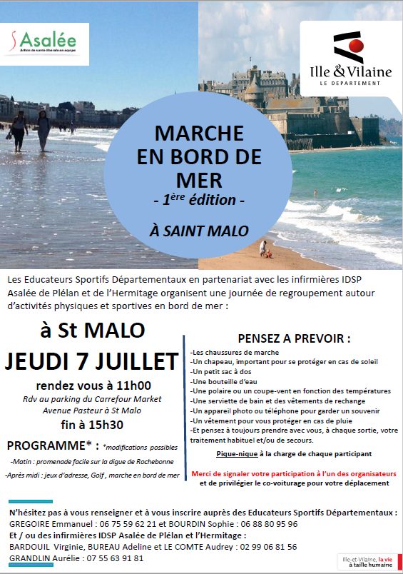 MARCHE EN BORD DE MER 1ère édition 