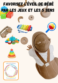 Favorisez l'éveil de bébé par les jeux et les 5 sens