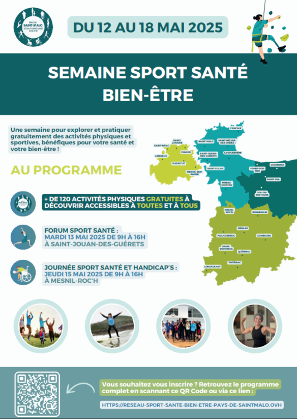 2ème SEMAINE SPORT SANTE BIEN-ETRE du Pays de Saint-Malo