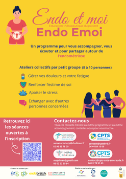 Endo et moi, Endo émoi, un programme d'ETP sur l'endométriose
