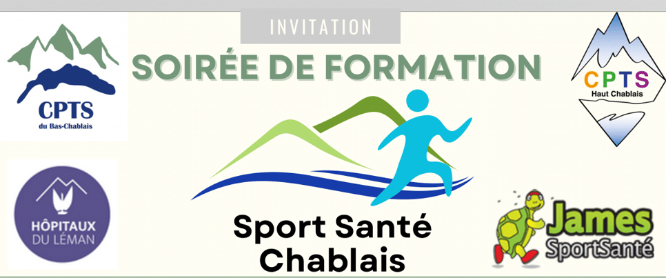 10 octobre : Formation Sport Santé Chablais