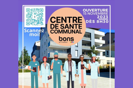 [Nouveaux médecins] Centre de Santé communal de Bons-en-Chablais