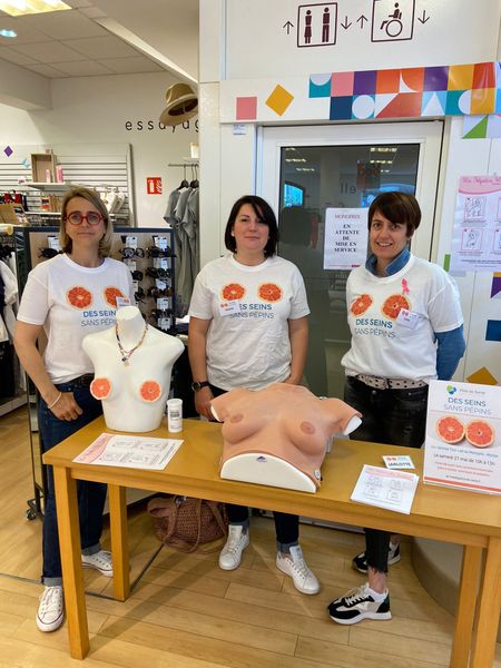Le "Jarlotte Tour" au Monoprix de Morlaix