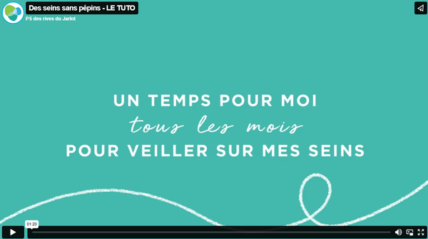 Un temps pour moi tous les mois pour veiller sur mes seins
