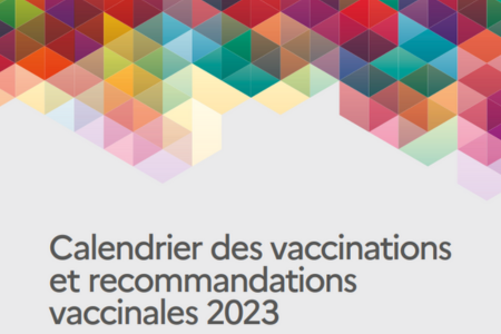 Partage d'information : calendrier vaccinal 2023